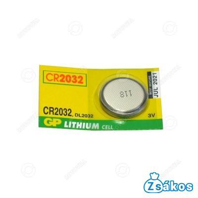 GP CR2032 3V LÍTIUM GOMBELEM fotó