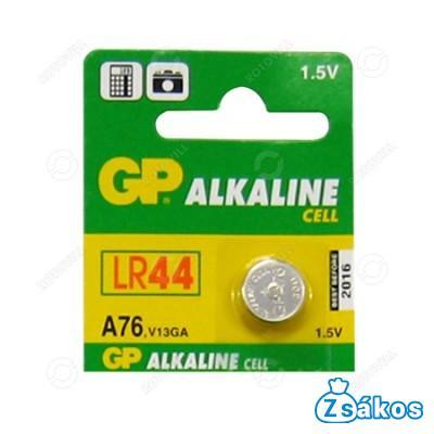 GP  LR44 (A76) GOMBELEM 1,5V fotó