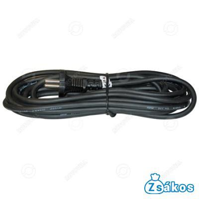 GUMIKÁBEL RCOOL 2x1 (5FM) FEKETE fotó