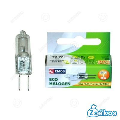 HALOGÉN IZZÓ 40W ECGY6,35-JC40 12V fotó