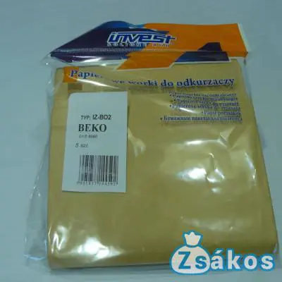 IZ-BO2 Invest papír porzsák (5db/csomag) fotó