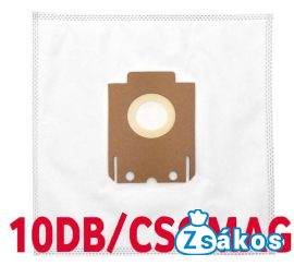 IZ-E5/PH5.10.1F-SGS ELECTROLUX / AEG / PHILIPS S-BAG KOMPATIBILIS MIKROSZÁLAS PORZSÁK (10DB+1FILTER/CSOMAG) 3 RÉTEGŰ