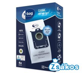 IZ-E5/PH5GY01S ELECTROLUX / AEG / PHILIPS S-BAG CLASSIC E201S GYÁRI MIKROSZÁLAS PORZSÁK (4DB/CSOMAG) / 9001684589