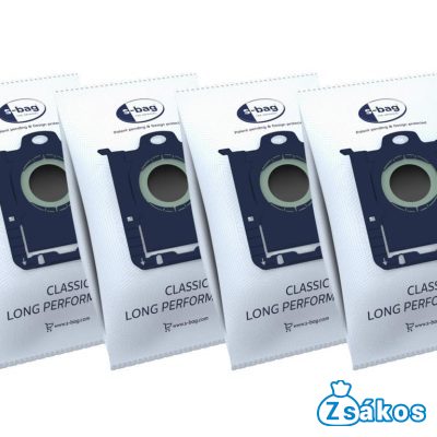IZ-E5/PH5GY01S ELECTROLUX / AEG / PHILIPS S-BAG CLASSIC E201S GYÁRI MIKROSZÁLAS PORZSÁK (4DB/CSOMAG) / 9001684589 foto