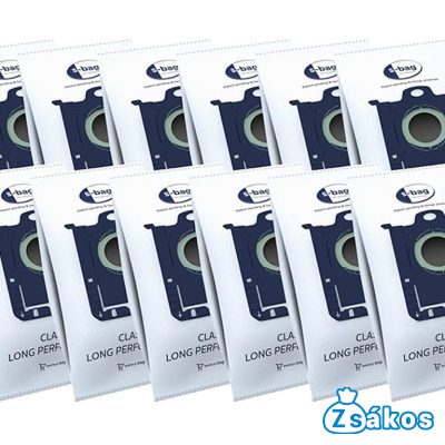 IZ-E5/PH5GY12S ELECTROLUX / AEG / PHILIPS S-BAG CLASSIC E201SM GYÁRI MIKROSZÁLAS PORZSÁK (12DB/CSOMAG) / 9001684811 foto