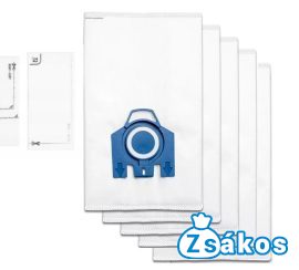 IZ-M1/M4S.2F-BSC-PREMIUM MIELE G/N KOMPATIBILIS MIKROSZÁLAS PORZSÁK (5DB+2FILTER/CSOMAG) 5 RÉTEGŰ