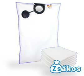 IZ-MO25S-PREMIUM IPARI METABO AS 20 L PC / ASA 25 L PC / ASA 30 L PC KOMPATIBILIS MIKROSZÁLAS PORZSÁK (5DB/CSOMAG) 5 RÉTEGŰ
