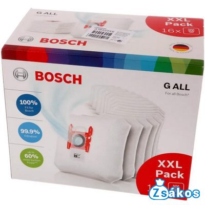 IZ-S11GY16S BOSCH / SIEMENS G STB. BBZ16GALL GYÁRI MIKROSZÁLAS PORZSÁK (16DB/CSOMAG) 17002095 foto