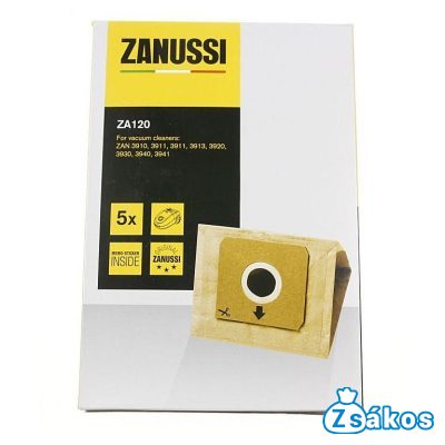 IZ-ZA120GY ZANUSSI ZAN 3910 / ZAN 3920 / ZAN 3930 GYÁRI PAPÍR PORZSÁK (5DB/CSOMAG) 9001664169 foto