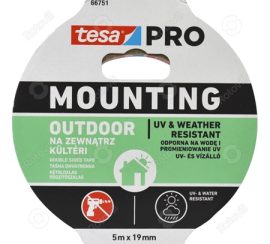 KÉTOLDALÚ RAGASZTÓSZALAG TESA MOUNTING PRO (5mx19mm) KÜLTÉRI