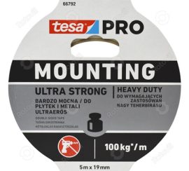 KÉTOLDALÚ RAGASZTÓSZALAG TESA MOUNTING PRO (5mx19mm) ULTRA ERŐS