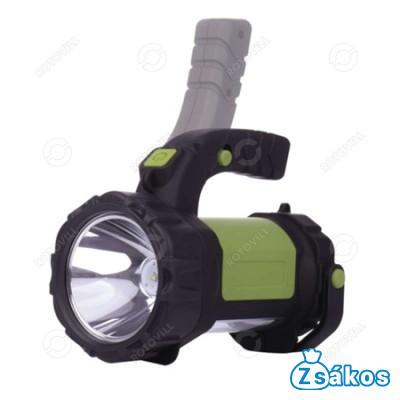 KÉZI REFLEKTOR AKKUMULÁTOROS P4526 (5W CREE + COB LED) fotó