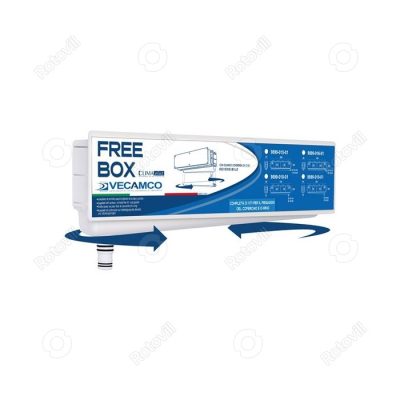 KLÍMA SZERELŐDOBOZ FÜGGŐLEGES (VARIÁLHATÓ, KONDENZVÍZ KIVEZETÉS) 430x108x50 mm fotó