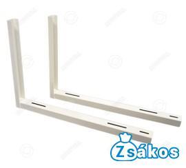 KLÍMATARTÓ KONZOL HEGESZTETT FIX, (750x500 mm/100kg-ig), PÁRBAN, 9794-165