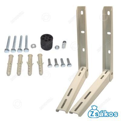 KLÍMATARTÓ KONZOL SU-450, 45 cm, ÖSSZECSUKHATÓ, PÁRBAN, 80 kg-ig, 6 PÁR/KARTON fotó