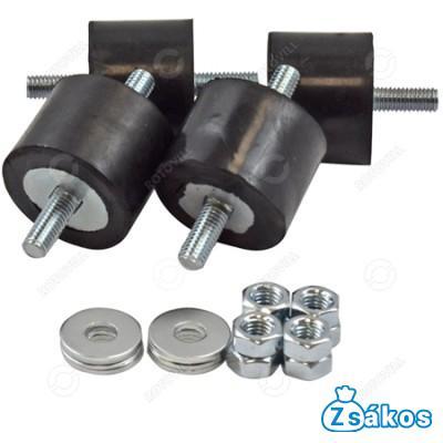 KLÍMATARTÓ KONZOLHOZ REZGÉSCSILLAPÍTÓ GUMIBAK, CL45, (30x40 mm) fotó