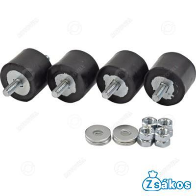 KLÍMATARTÓ KONZOLHOZ REZGÉSCSILLAPÍTÓ GUMIBAK, CL45, (30x40 mm) fotó