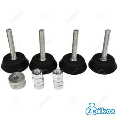 KLÍMATARTÓ KONZOLHOZ REZGÉSCSILLAPÍTÓ GUMIBAK, M10x1, (56x20 mm) fotó