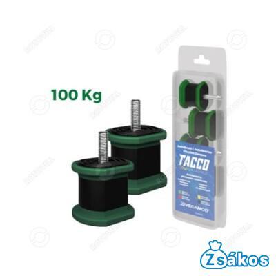 KLÍMATARTÓ KONZOLHOZ RUGÓS REZGÉSCSILLAPÍTÓ GUMIBAK 100 kg (ZÖLD) fotó