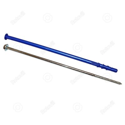 KLÍMATARTÓ KONZOLHOZ TIPLI + CSAVAR 10x300 mm (PEREMESFEJŰ) fotó