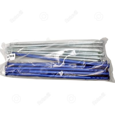 KLÍMATARTÓ KONZOLHOZ TIPLI + CSAVAR 10x300 mm (PEREMESFEJŰ) fotó