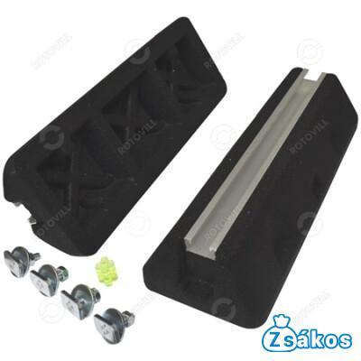 KLÍMATARTÓ TALPKONZOL PÁRBAN, KÖNNYÍTETT (450x160x90 mm), 360 kg-ig, (6868-045-04LC) fotó