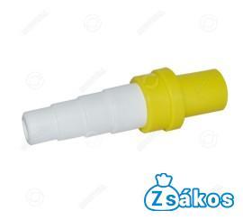 KONDENZVÍZ ELVEZETŐCSŐ CSATLAKOZÓ 16 mm UNIVERZÁLIS (SÁRGA)