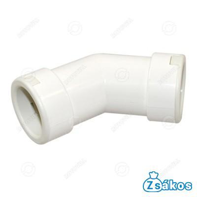 KONDENZVÍZ ELVEZETŐCSŐ KÖNYÖK 45° 25mm fotó