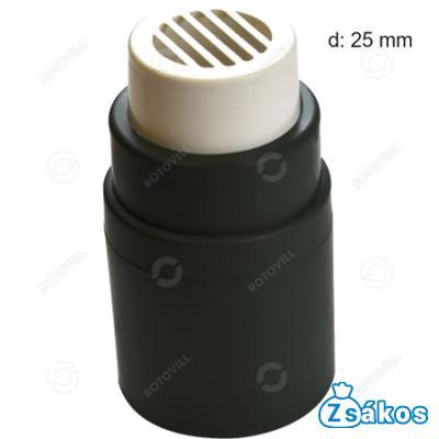 KONDENZVÍZ ELVEZETŐCSŐ ZÁRÓVÉG 25mm (ZÖLD) fotó