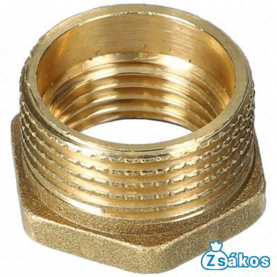 Közcsavar (szűkítő ) K3/4  B1/2 réz fotó