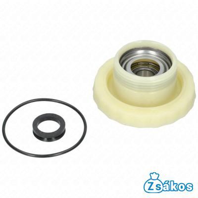 Középrész, bal, hajtás ellenoldali, V-gyűrűs, jobb menetes (utángyártott, Európai gyártmány) ELECTROLUX EWT1012,1016 mosógép fotó