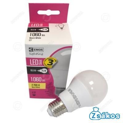 LED IZZÓ 10,5W=75W  ZQ5150 A60 CLASSIC WW E27 fotó