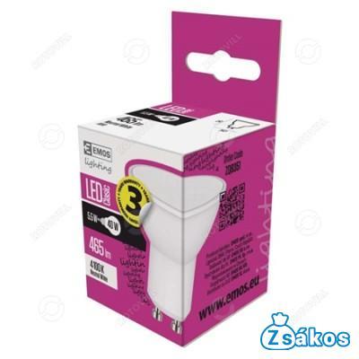 LEDES REFLEKTOROS IZZÓ 5,7W=40W, GU10 CLASSIC MR16 NW fotó