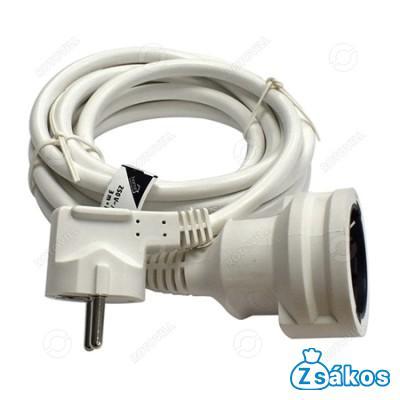LENGŐCSATLAKOZÓ (3x1,5) 3FM FEHÉR fotó