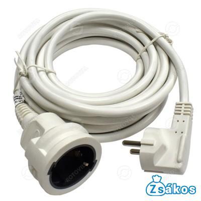 LENGŐCSATLAKOZÓ (3x1,5) 5FM FEHÉR fotó