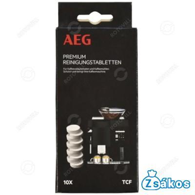 LEPEDÉKOLDÓ-TISZTÍTÓ TABLETTA KÁVÉFŐZŐHÖZ UNIVERZÁLIS (10db/csomag) AEG/KRUPS/DELONGHI fotó
