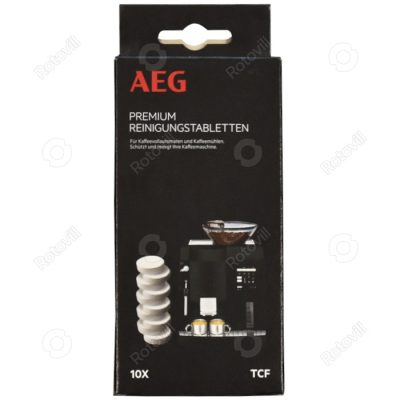 LEPEDÉKOLDÓ-TISZTÍTÓ TABLETTA KÁVÉFŐZŐHÖZ UNIVERZÁLIS (10db/csomag) AEG/KRUPS/DELONGHI fotó