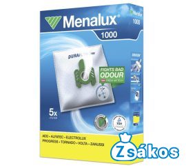MENALUX 1000 GYÁRI MIKROSZÁLAS PORZSÁK (5DB+1FILTER/CSOMAG) 9001961326