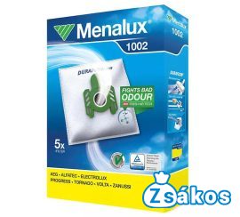 MENALUX 1002 GYÁRI MIKROSZÁLAS PORZSÁK (5DB+1FILTER/CSOMAG) 9001961367