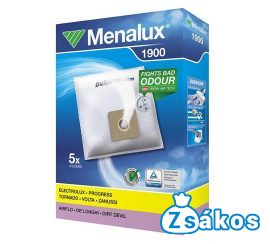 MENALUX 1900 GYÁRI MIKROSZÁLAS PORZSÁK (5DB+2FILTER/CSOMAG) 9001961276