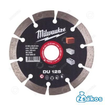 MILWAUKEE GYÉMÁNT VÁGÓTÁRCSA 125x22,2 fotó