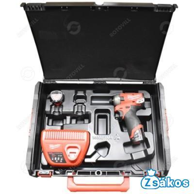 MILWAUKEE HIDRAULIKUS ÜTVECSAVAROZÓ M12FQID-202X FUEL SURGE (1/4 HEX) fotó