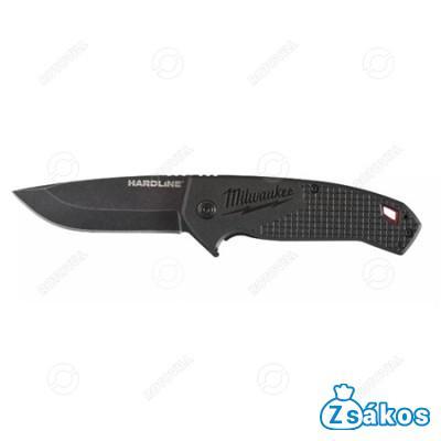 MILWAUKEE KÉS, D2 acél (fekete, összecsukható, sima élű) fotó