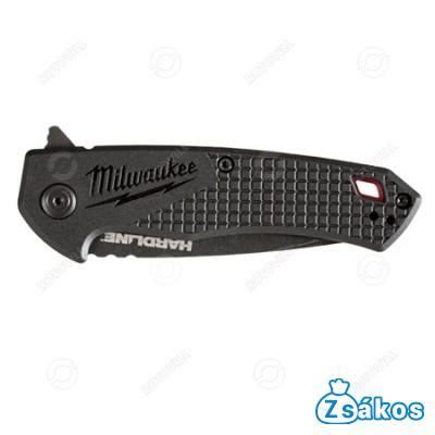 MILWAUKEE KÉS, D2 acél (fekete, összecsukható, sima élű) fotó