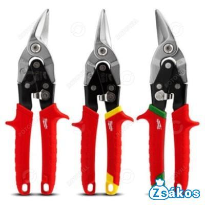 MILWAUKEE LEMEZVÁGÓ OLLÓ KÉSZLET (3db) fotó