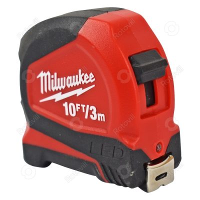 MILWAUKEE MÉRŐSZALAG 3 m (LED lámpával) fotó