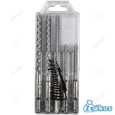 MILWAUKEE MX4 SDS-PLUS  4 ÉLŰ FÚRÓSZÁR KÉSZLET (5 RÉSZES) fotó