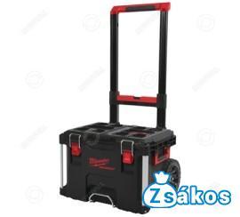 MILWAUKEE PACKOUT KEREKES TÁROLÓ LÁDA  (560x410x480mm)