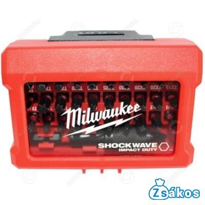 MILWAUKEE  SHOCKWAVE KOMPAKT BITKÉSZLET (31db-os) fotó