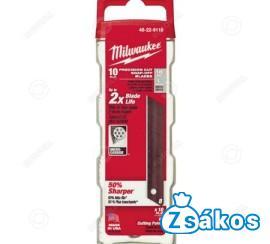 MILWAUKEE TÖRHETŐ 7 SZELVÉNYES PENGE 18mm (10db/csomag)